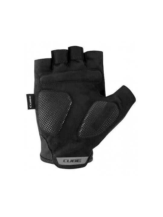 Cube Cmpt Comfort Half Finger Cycling Gloves Adults Black