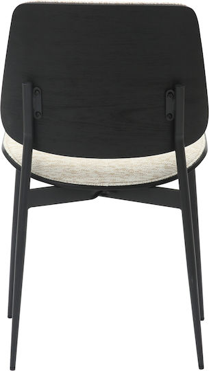 Conti Столички Трапезария Black, Ecru 2бр 74x56x82бр