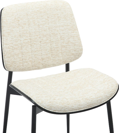 Conti Столички Трапезария Black, Ecru 2бр 74x56x82бр