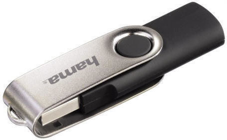 HAMA Rotate 16GB USB 3.0 Stick Μαύρο
