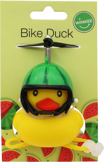 Winkee Winkee Bike Duck Watermelon Claxon de bicicletă pentru copii Multicolor