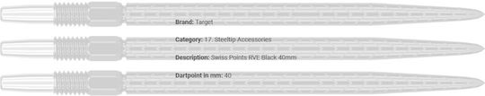 Swiss Points Rve Black 40mm