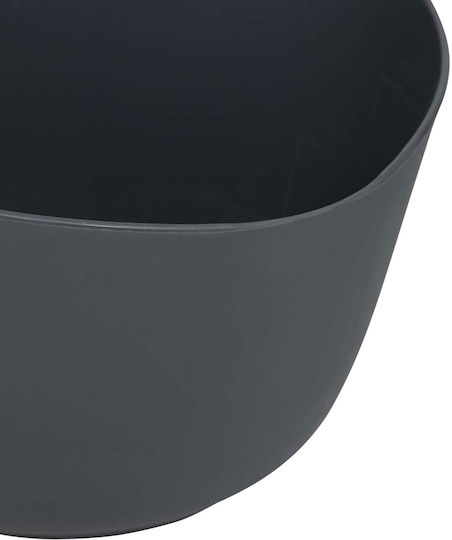 5Five Mixing Bowl Plastic Capacity 3lt with Diameter 26.7cm and Height 23.2cm.