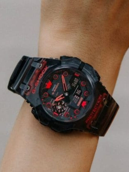 Casio G-shock Ρολόι Μπαταρίας με Καουτσούκ Λουράκι Casio G-shock Ρολόι Μπαταρίας με Καουτσούκ Λουράκι