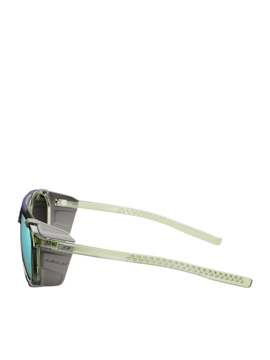 Julbo Unisex Sunglasses with Green Plastic Frame and Green Lens J5879545