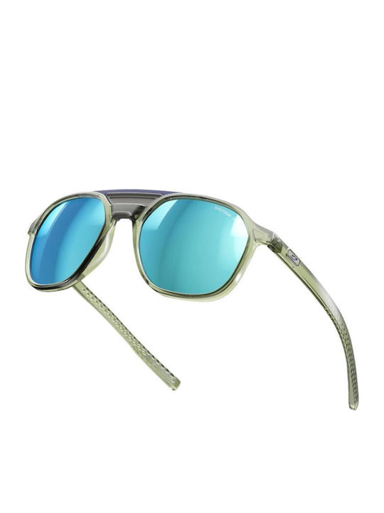 Julbo Unisex Sunglasses with Green Plastic Frame and Green Lens J5879545