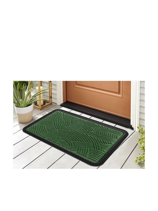 Heinner Heinner Green Rubber Entrance Doormat 40x60cm