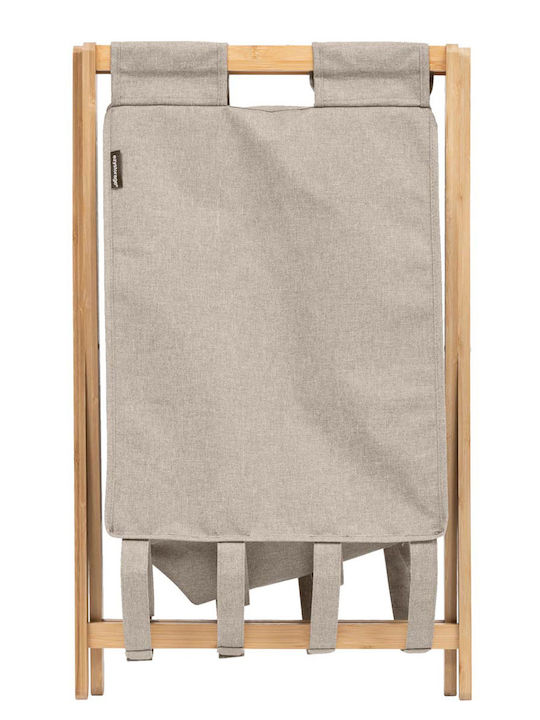 5Five Laundry Basket Fabric 46x36x68cm Beige