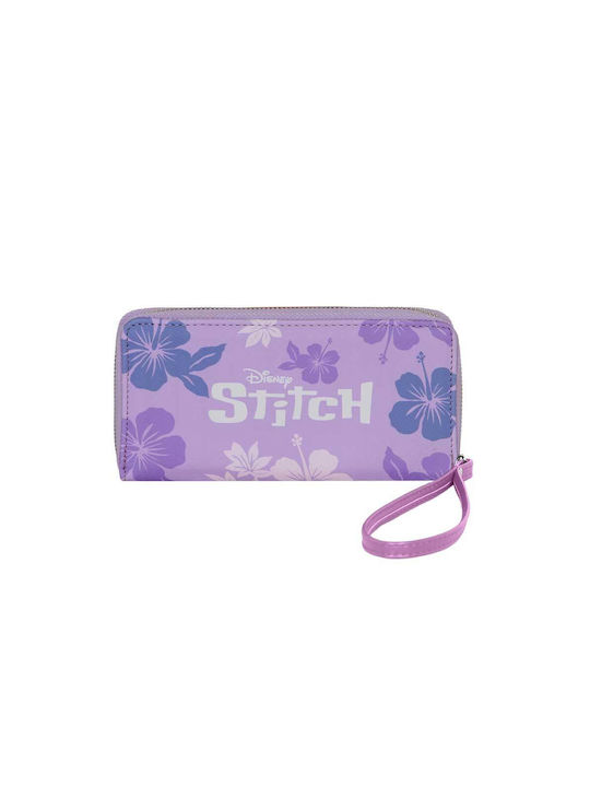 Karactermania Disney Stitch Angel & Stitch Large Women's Wallet Pink