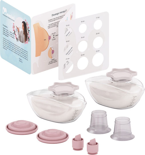 Momini TwinHarmony BPA-frei Rosa 120ml