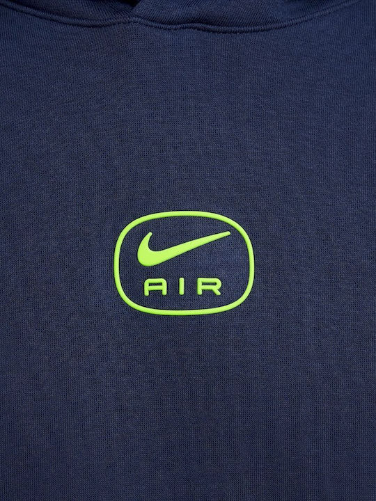 Air Суитшърт с Качулка Син