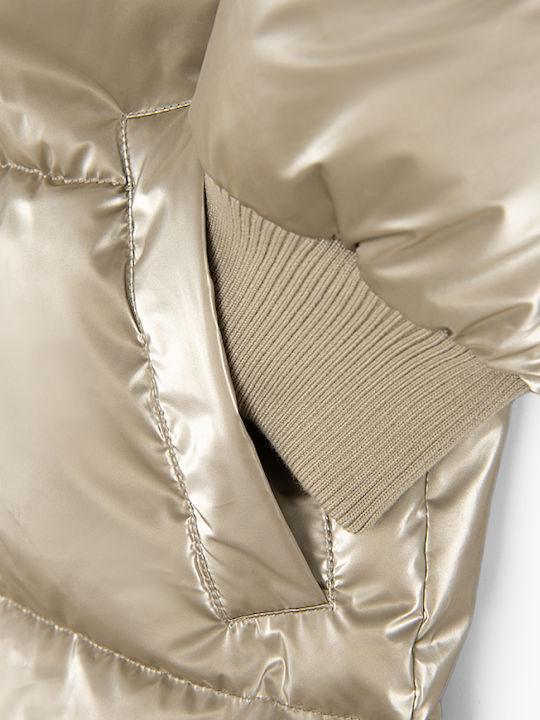 Kids' Casual Jacket with Hood Gold