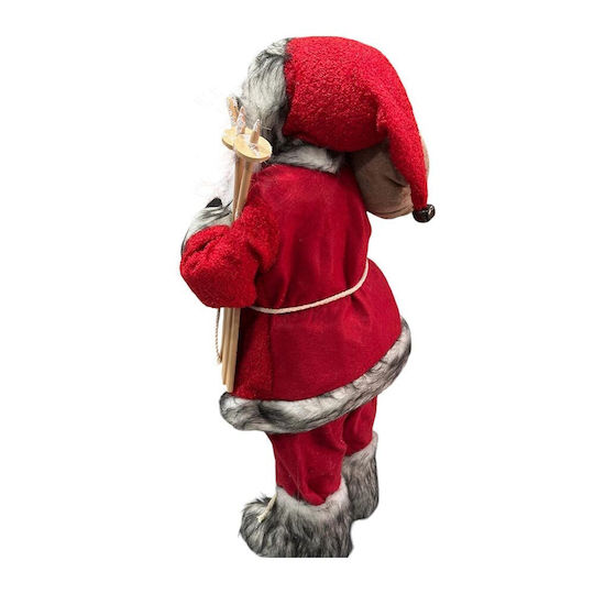 Santa Claus with Moving Red 30cm
