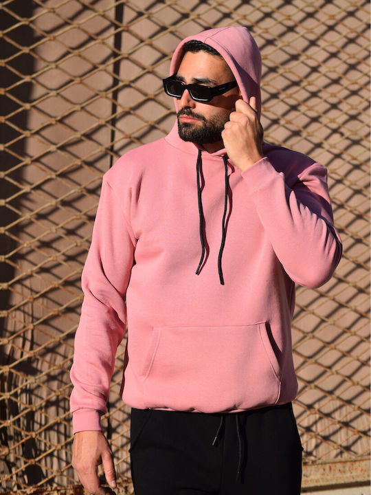 The Real Brand Pink with Hood