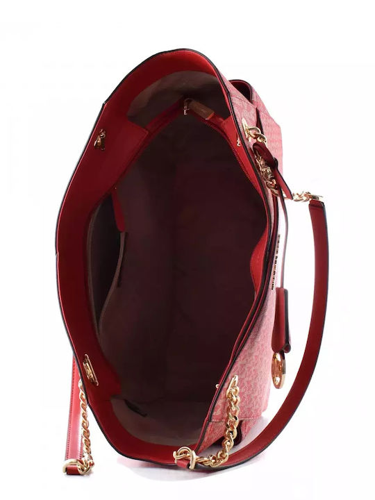 Michael Kors Set Women's Bag Shoulder Red