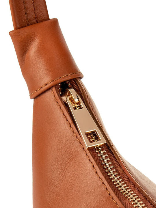 Leder Damentasche Handtasche Tabac Braun