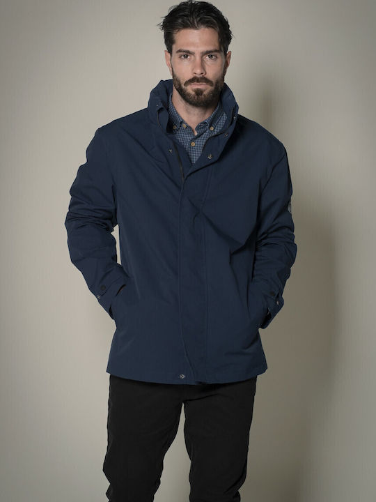 Winter Jacket Waterproof and Windproof Blue