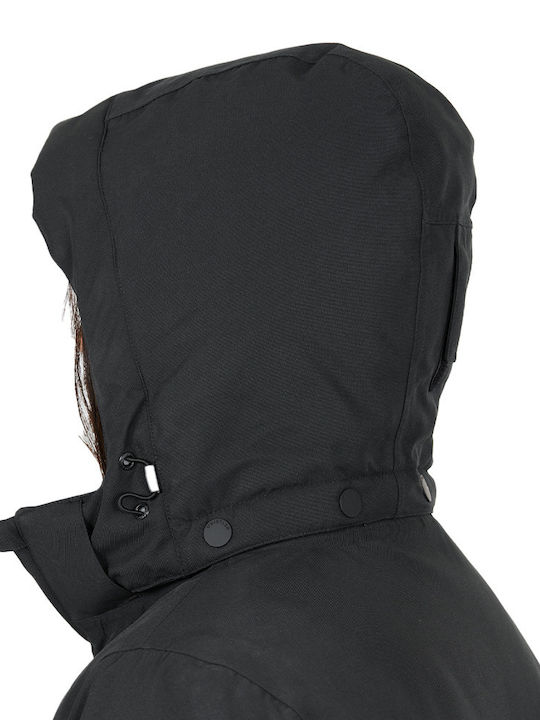 Μπουφάν Αδιάβροχο Black