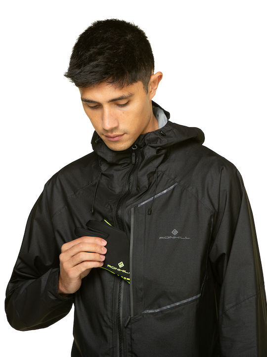 Sportjacke Wasserdicht und Winddicht Black, Blue