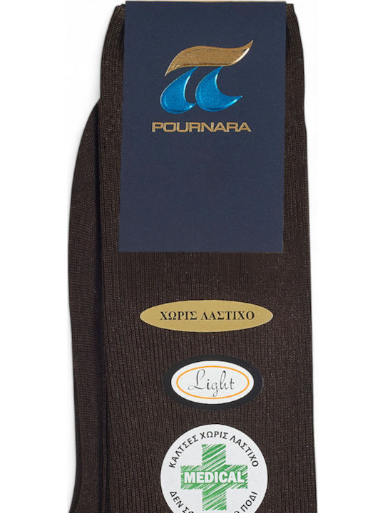 Pournara Κάλτσες Καφέ