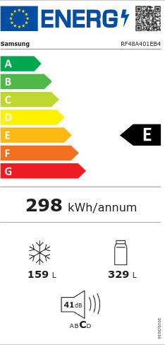 Samsung Frigider tip dulap 488lt NoFrost Î179.3xL83.3xA74cm. Negru RF48A401EB4/EO