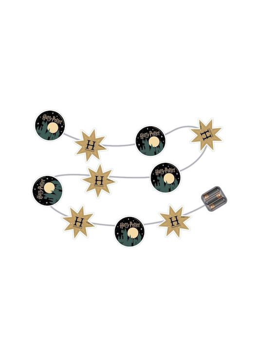 Harry Potter Christmas Lighted Garland 10 LED 1.65m
