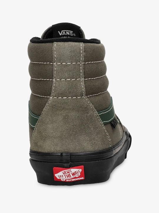 Vans Skate Sk8-hi Herren Sneakers Green Olive