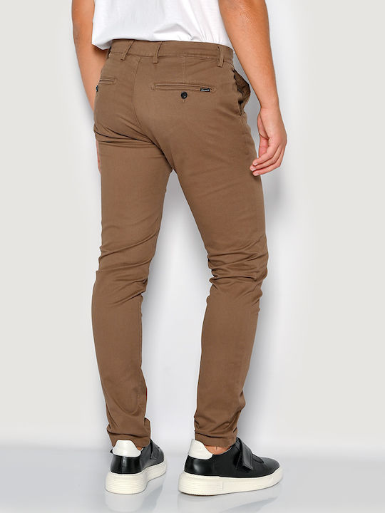 Men's Chino Slim Fit Trousers Cigar