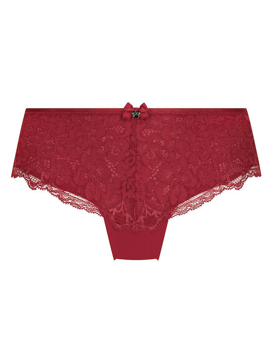 Hunkemöller Women's Brazil with Lace Marine Chili Pepper