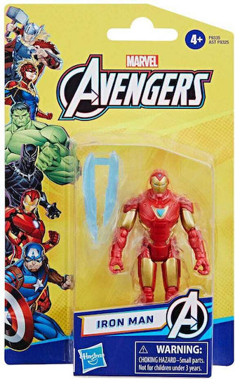 Action Figure Iron Man Marvel Avengers Iron Man for 4+ years old Years 10.16cm.