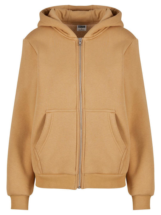 Γυναικεία Ζακέτα Φούτερ Unionbeige