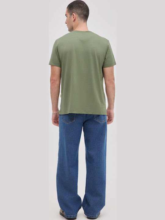 Short Sleeve Blouse Khaki