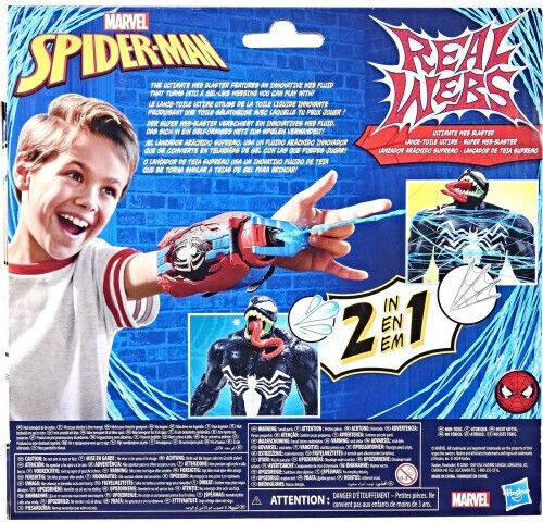 Action Figure Real Webs Ultimate Web Blaster Spider-Man for 5+ years Years