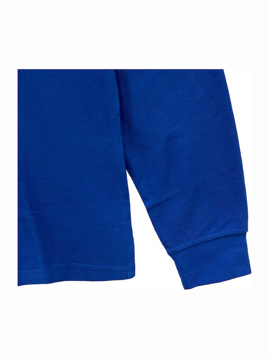 Polo Langarmbluse Royal Blue