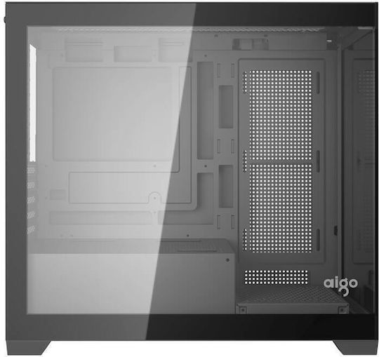 Darkflash C218M Gaming Midi Tower Κουτί Υπολογιστή με Πλαϊνό Παράθυρο Μαύρο