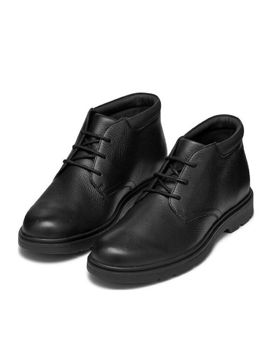 Spherica Ec1 Leather Black Men's Boots Anatomical
