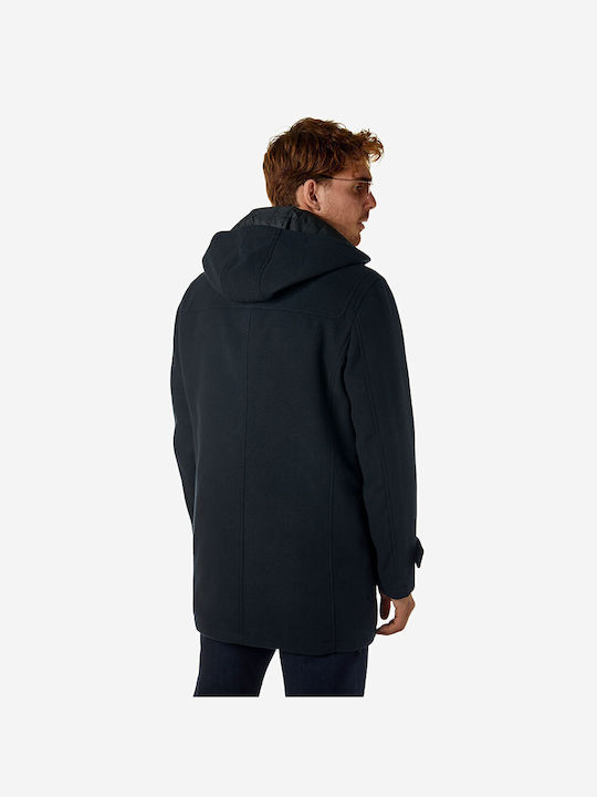Мъжко палто Navy Black, Black