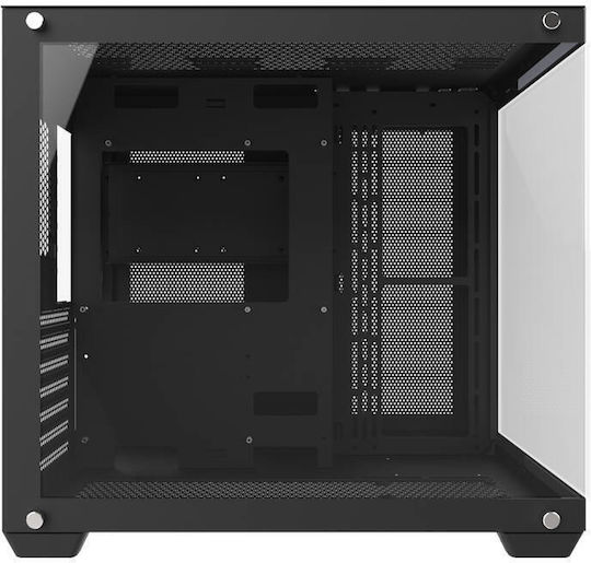 Darkflash C285P Gaming Midi Tower Computer Case with Window Panel Black