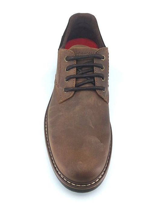 Men's Leather Casual Shoes Brown