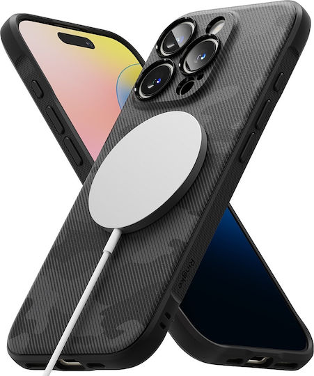 Ringke Onyx Magsafe Back Cover Silicone Black (iPhone 16 Pro Max)