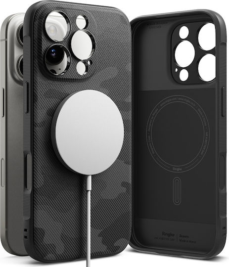 Ringke Onyx Magsafe Back Cover Silicone Black (iPhone 16 Pro Max)
