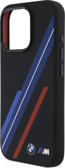 BMW Silicone Random Lines Magsafe Back Cover Πλαστικό / Σιλικόνης Μαύρο (iPhone 16 Pro Max)