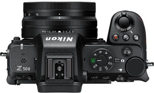 Nikon Z50 II Mirrorless Camera Kit (Z DX 16-50mm F3.5-6.3 VR) Black