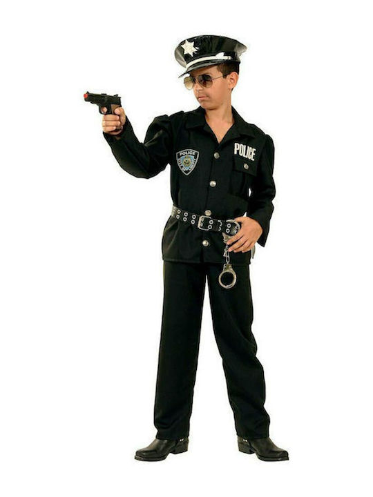 Kids Carnival Costume Police Officer