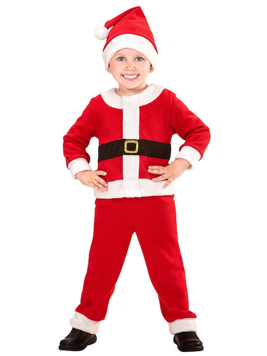Weihnachtskostüm für Kinder Weihnachtsmann Rot 14925