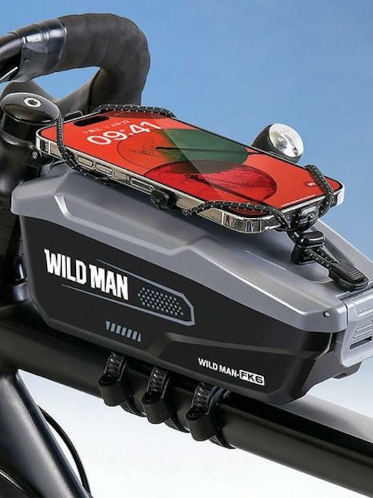 Wildman Gears Τσαντάκι Σκελετού Ποδηλάτου Γκρι