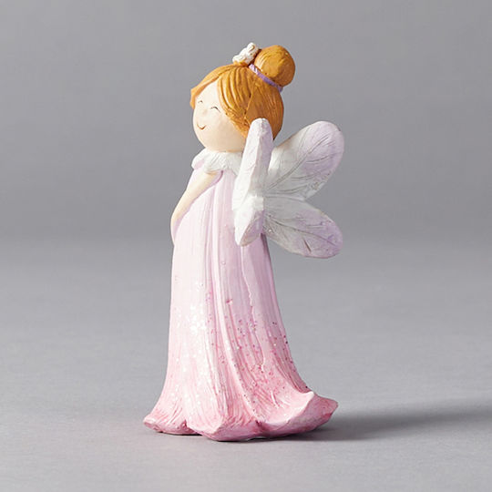 Eurolamp Коледна Пластмасова Фигура Fairy Лилава Дължина 6см.
