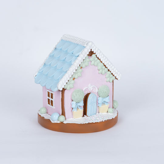 Eurolamp Pink Gingerbread House 12.5cm