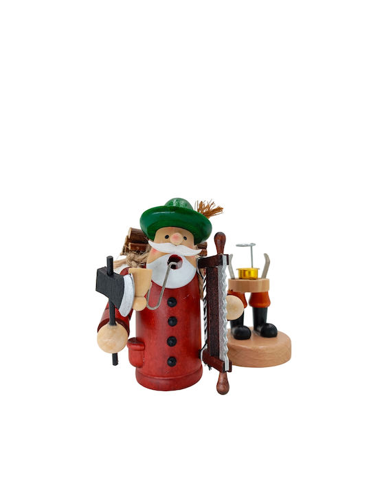 Decorative Figure Smoker Lumberjack Dimensions 15x6x7cm