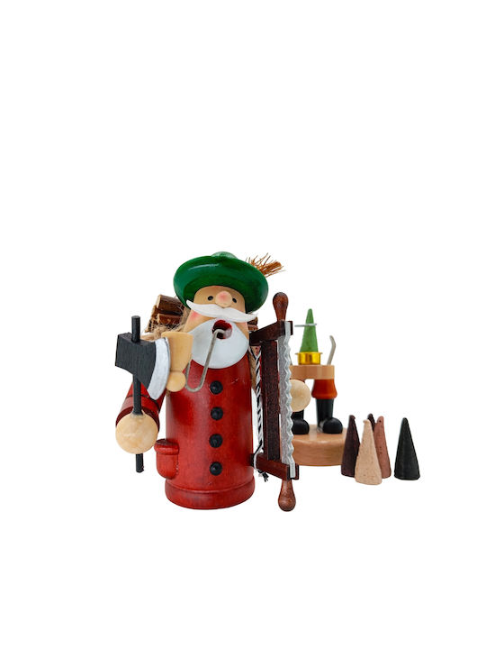 Decorative Figure Smoker Lumberjack Dimensions 15x6x7cm